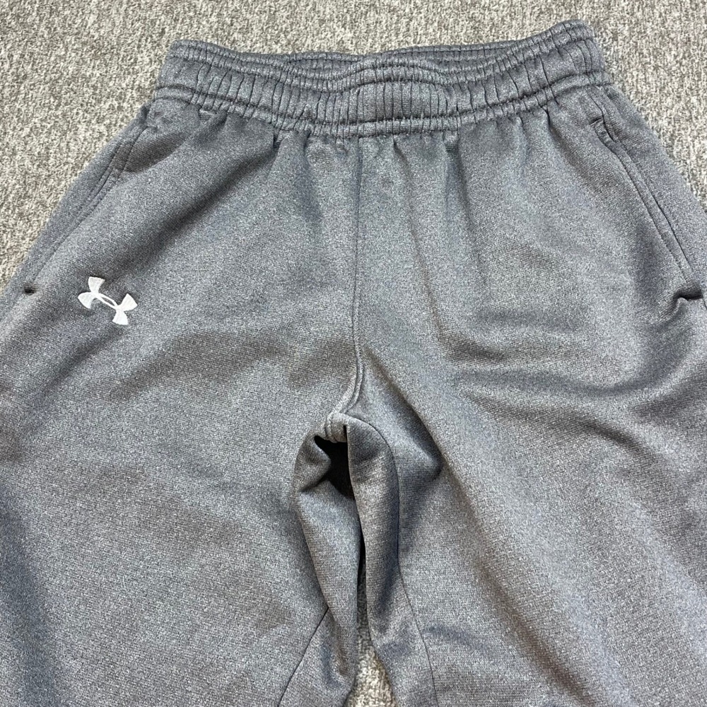 Under Armour Women Gray Loose Fit Fleece Sweatpants Joggers‎ Size XS TP EP